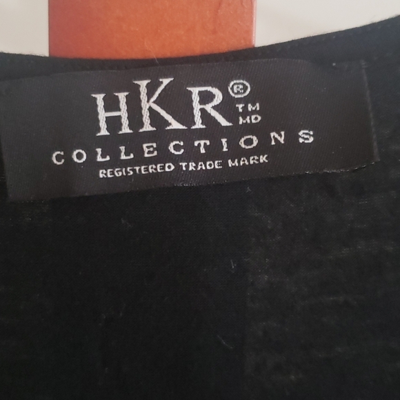 Black shoulder knotted top - Picture 4 of 6